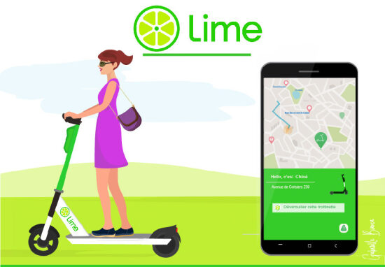 Illustration Gabriella Bianca - Lime scooter promotional  campaign.jpg